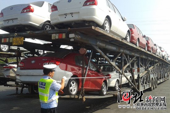 高速交警秦皇岛大队4天查处49起擅改机动车外形违法行为