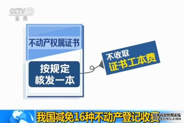 这16项收费即将减免，与你的房子、宅基地有关